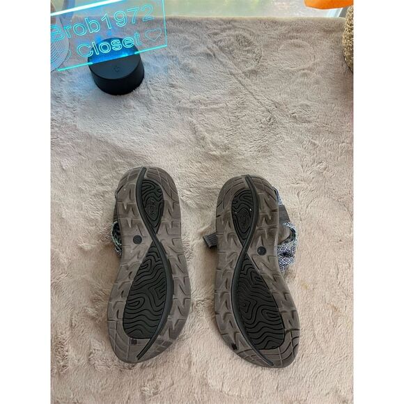 Chaco Women's Strappy Sport Hiking Sandals Blue Size 7 - Picture 7 of 8